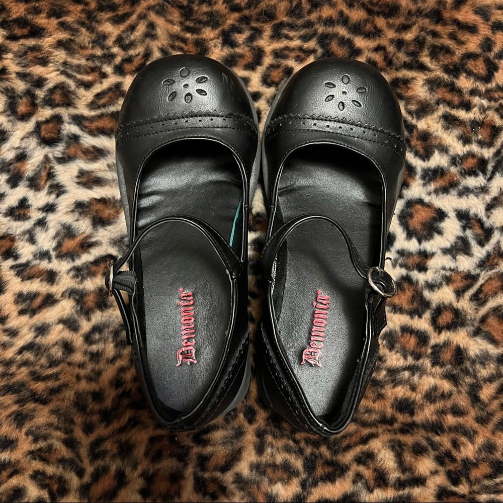 Demonia Crux 07 Mary Jane Shoes